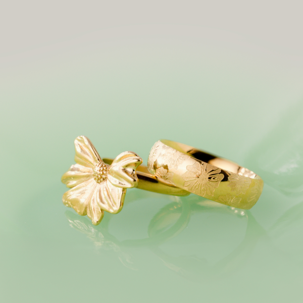 Eternal Bloom Ring Roségold Zu verkaufen – Bild 4
