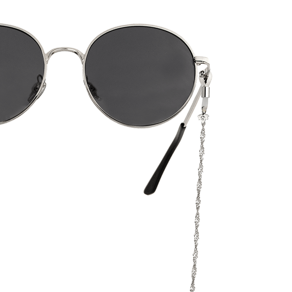 Curly Twist Sunglasses Chain Silber Online – Bild 3