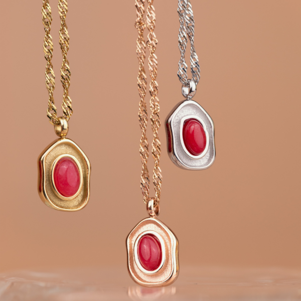 Scarlet Treasure Necklace Gold Schn?ppchen – Bild 4