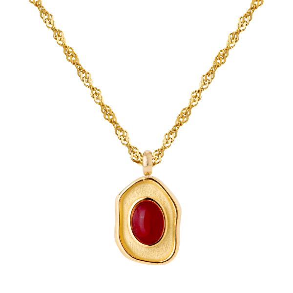 Scarlet Treasure Necklace Gold Schn?ppchen