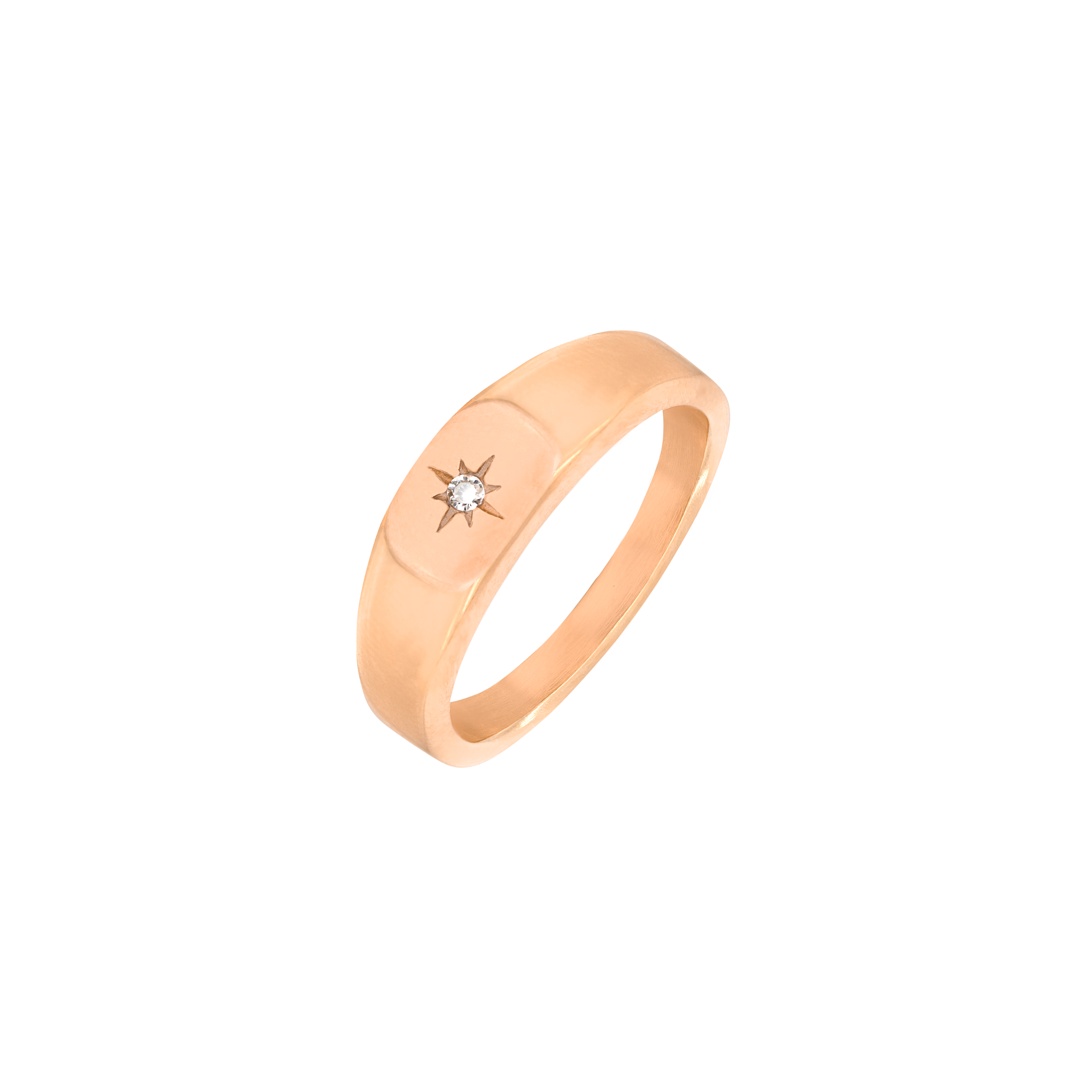 Shiny Conny Ring Roségold Im Angebot