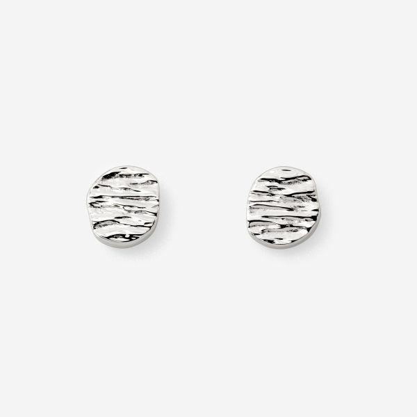 Boho Coin Studs Silber Zu verkaufen