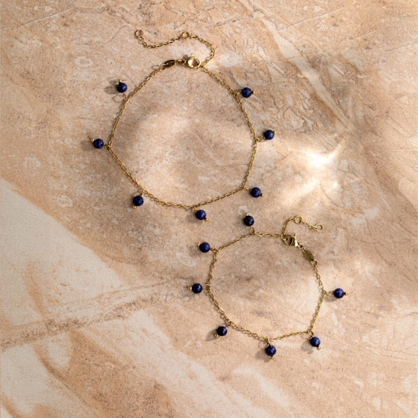 Blue Bay Anklet Silber Im Angebot – Bild 4