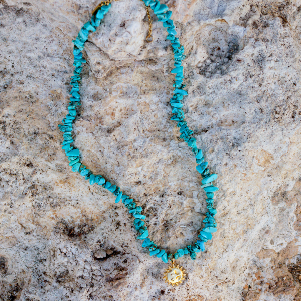 Blue Lagoon Necklace Gold Angebot – Bild 4
