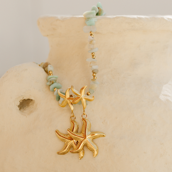 Starfish Studs Roségold Online – Bild 4