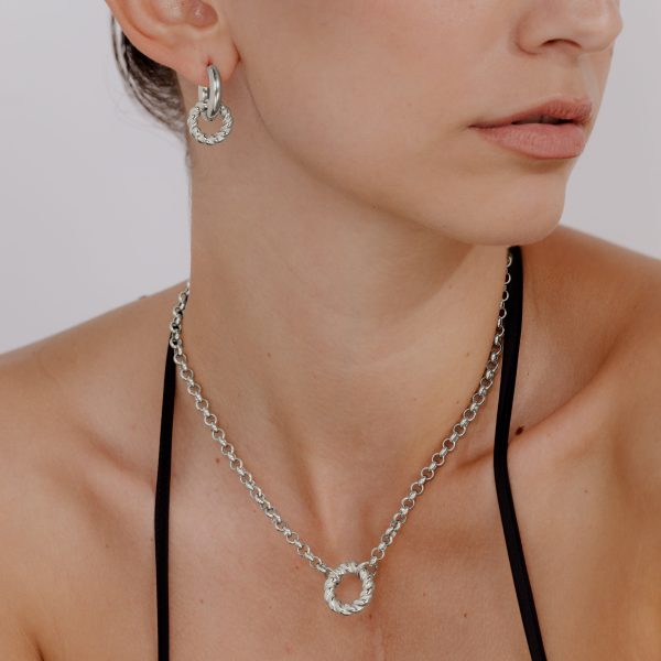 Twisted Donut Bundle Silber Online-Verkauf – Bild 2