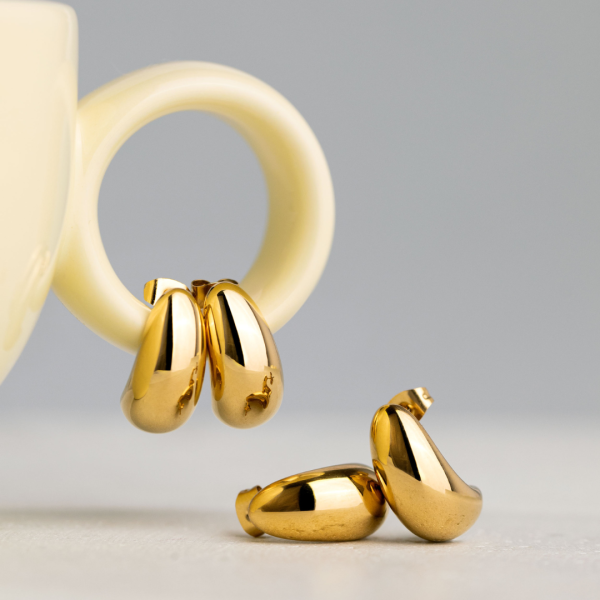 Huggie Studs Gold Online-Schn?ppchen – Bild 3