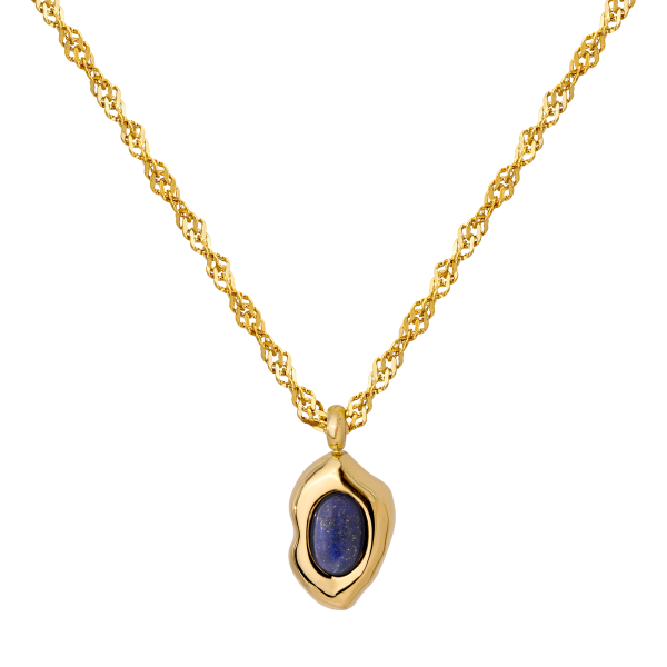 Blue Breeze Necklace Gold Zu verkaufen