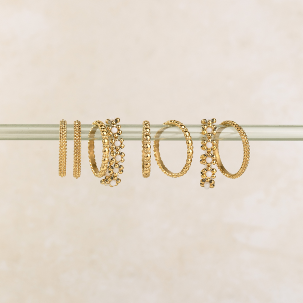 Dotted Ring Gold Angebot – Bild 4