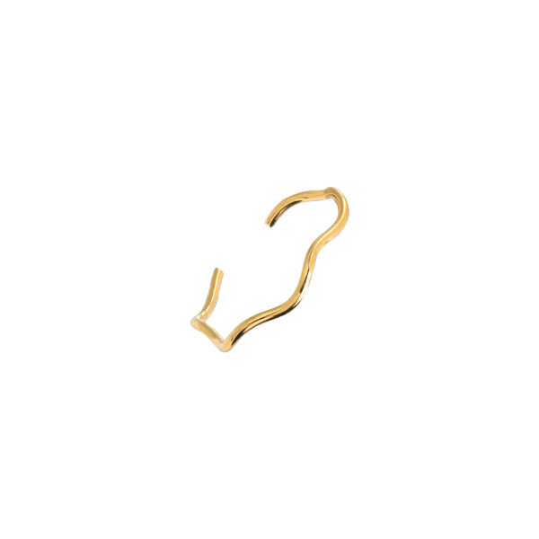 It Comes in Waves Toe Ring Gold Verkauf