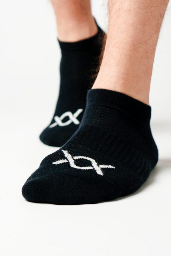 SNEAKER | SOCKEN Unisex 6er PACK | SCHWARZ Im Angebot – Bild 5