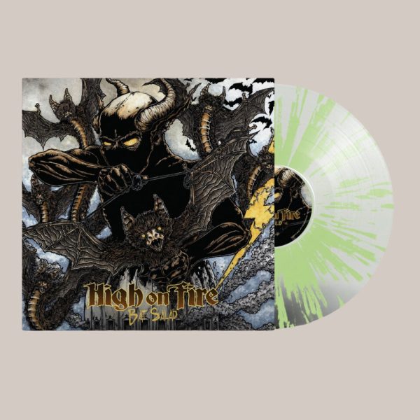 High On Fire - Bat Salad - LP - Clear with Glow In The Dark Splatter Verkauf