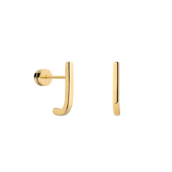 Clean Edge Studs Gold Zu verkaufen