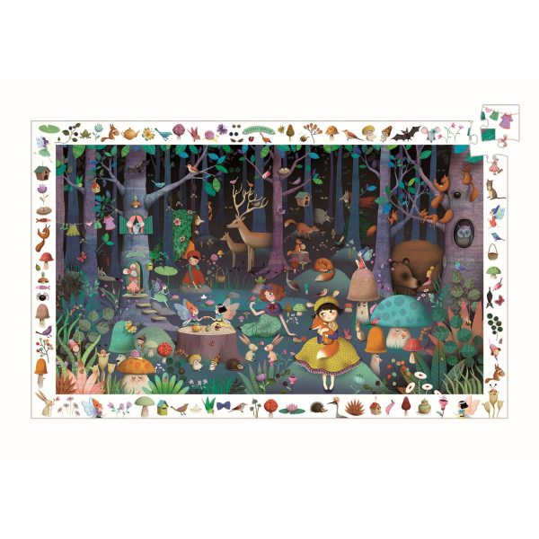 Wimmelpuzzle Verwunschener Wald Rabatt